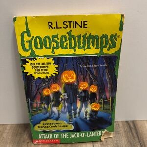 ***5 for $25*** Vintage Goosebumps Attack of the Jack-o-lanterns